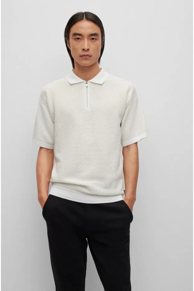   Boss - Hugo Boss     Boss - Hugo Boss Polo – Grande White    