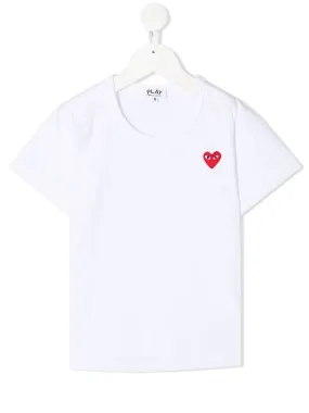 comme des garçons play T-shirt cuore