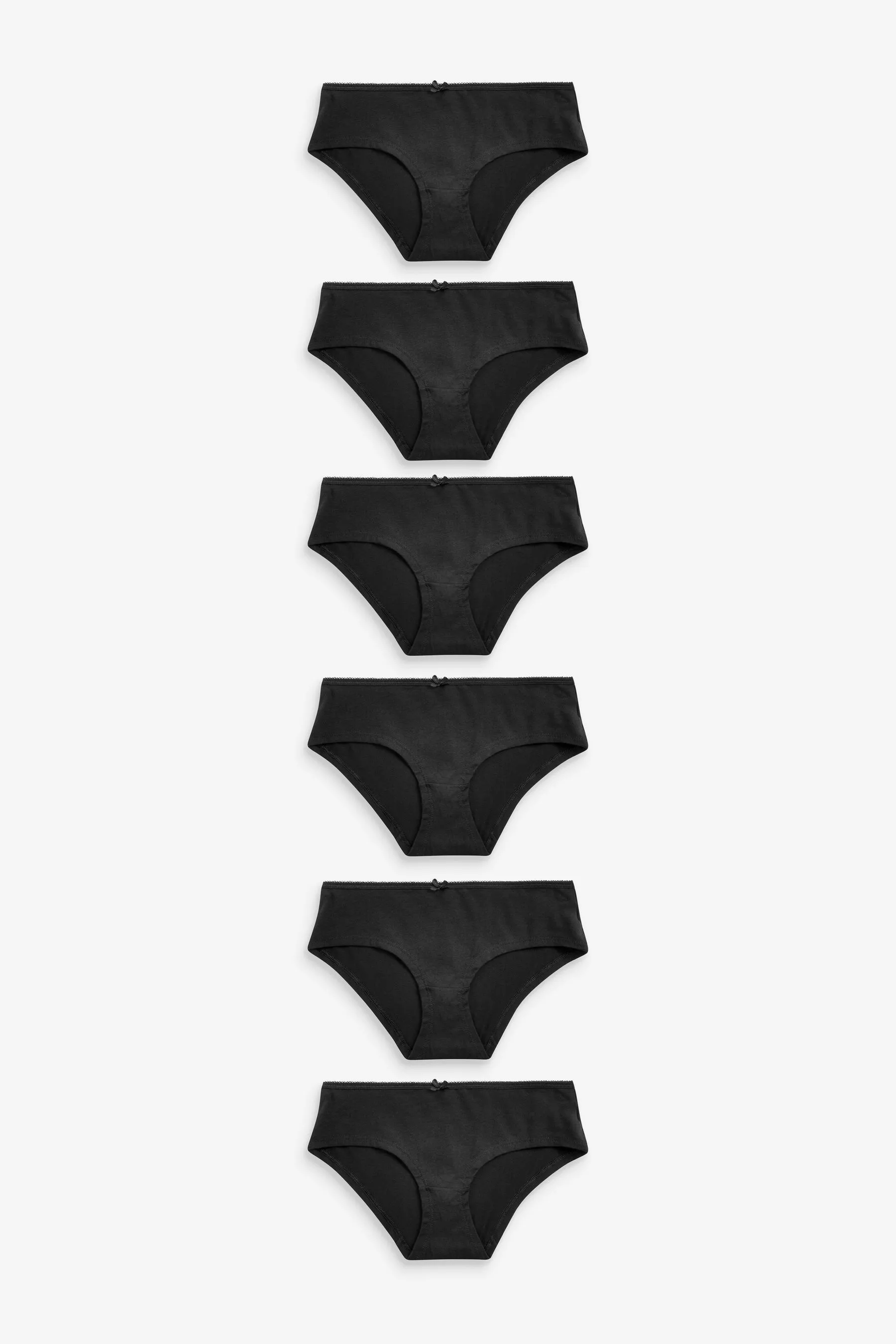 Confezione da 6 slip in misto cotone