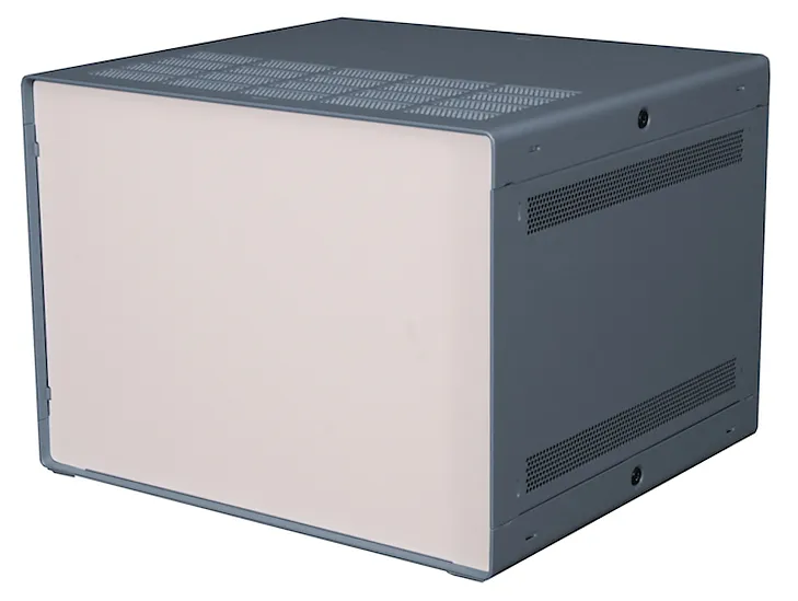 Contenitore RS PRO in Alluminio estruso 279 x 305 x 219mm, col. Grigio, IP30