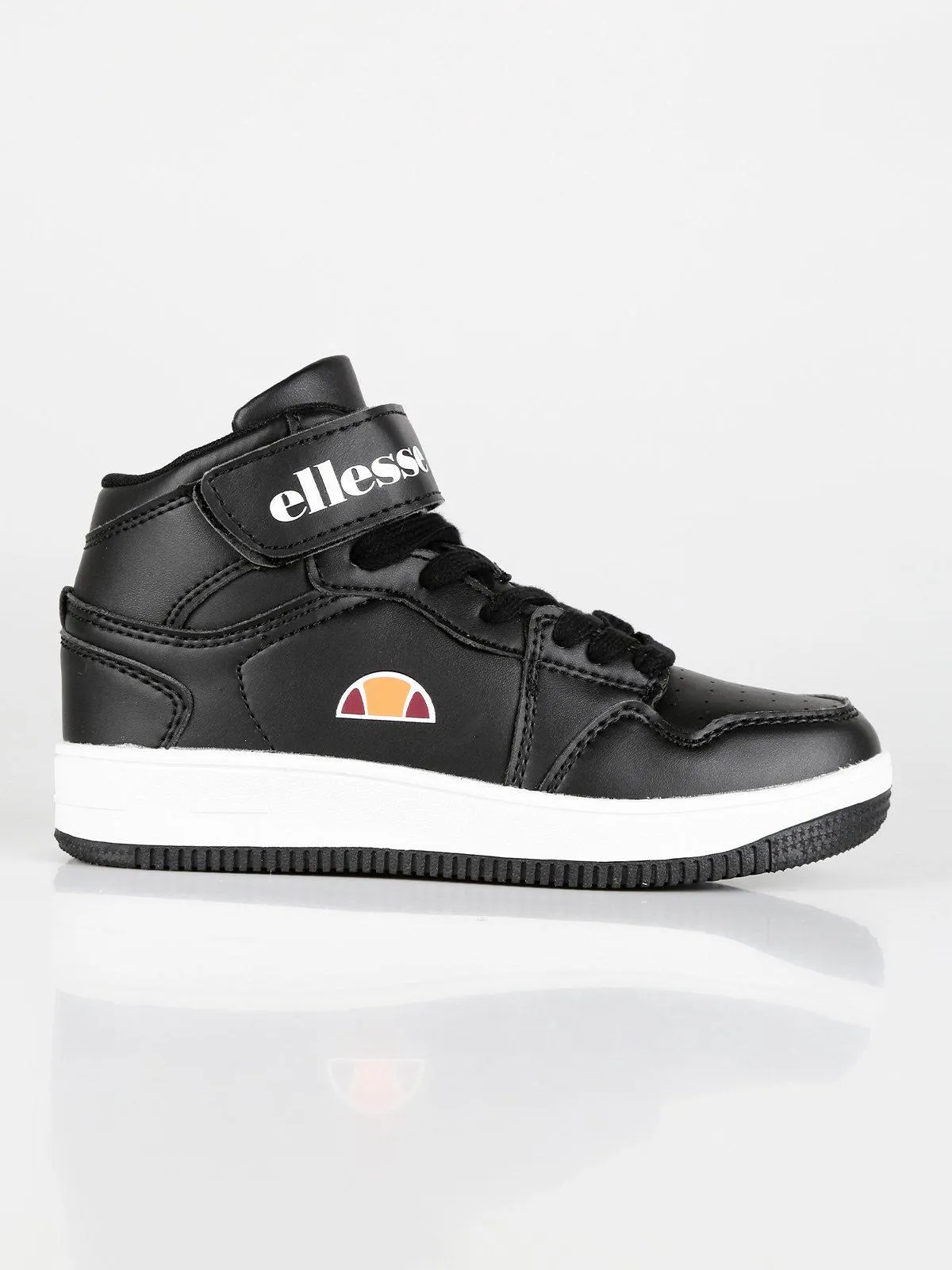 Ellesse Baskets montantes avec déchirure en éco-cuir