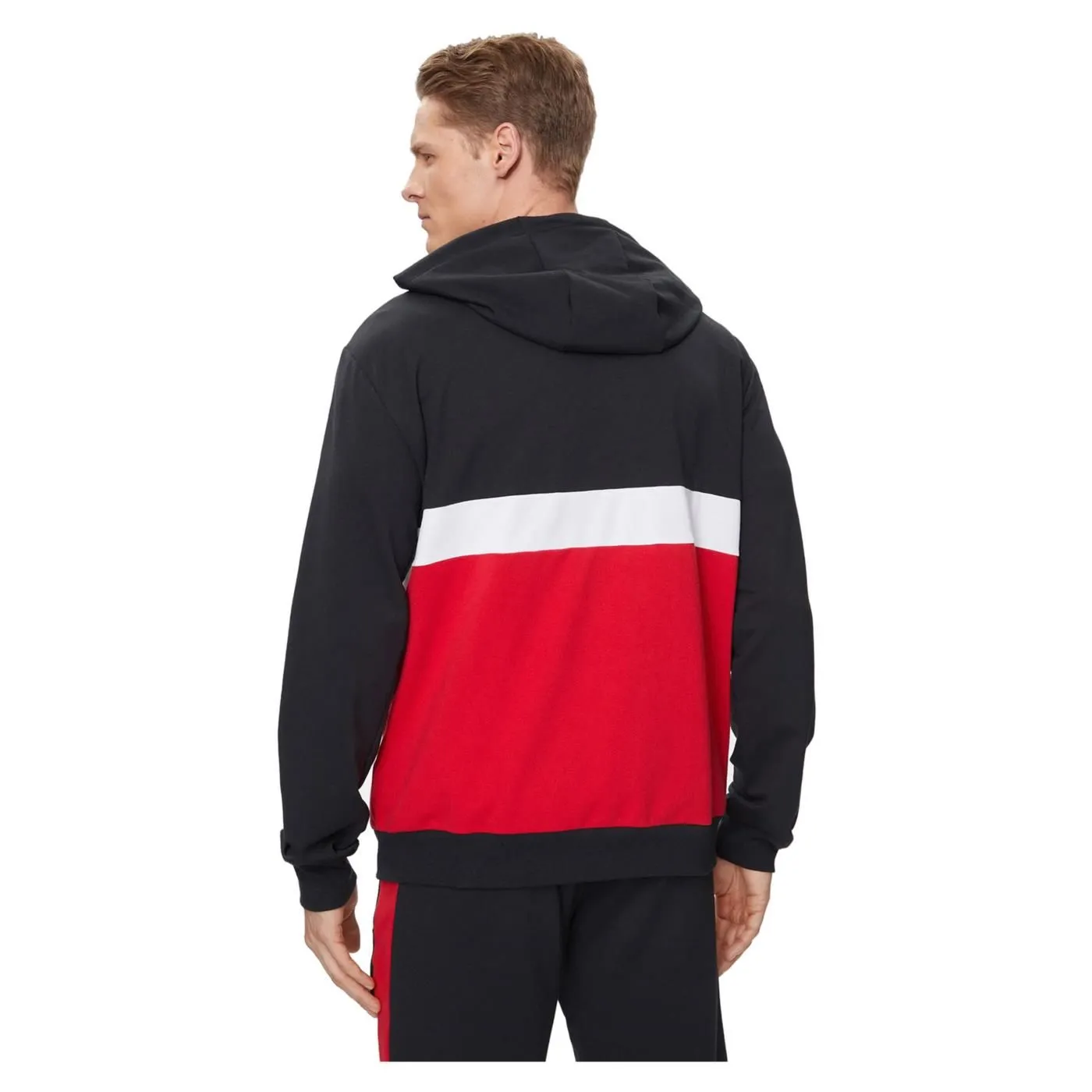     EMPORIO ARMANI 7 EA7 TRAIN SUMMER BLOCK HOODIE 3DPM15 1578