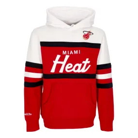 Felpa Cappuccio Uomo Nba Head Coach Hoodie Miahea Original Team Colors