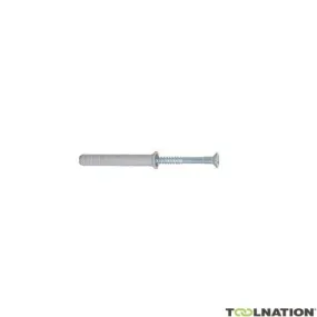 Fischer 48788 Tassello per chiodi N 6 x 40/10 S con testa svasata 100 pz.