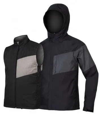 Giacca Endura Urban Luminite 3-in-1 II Nera