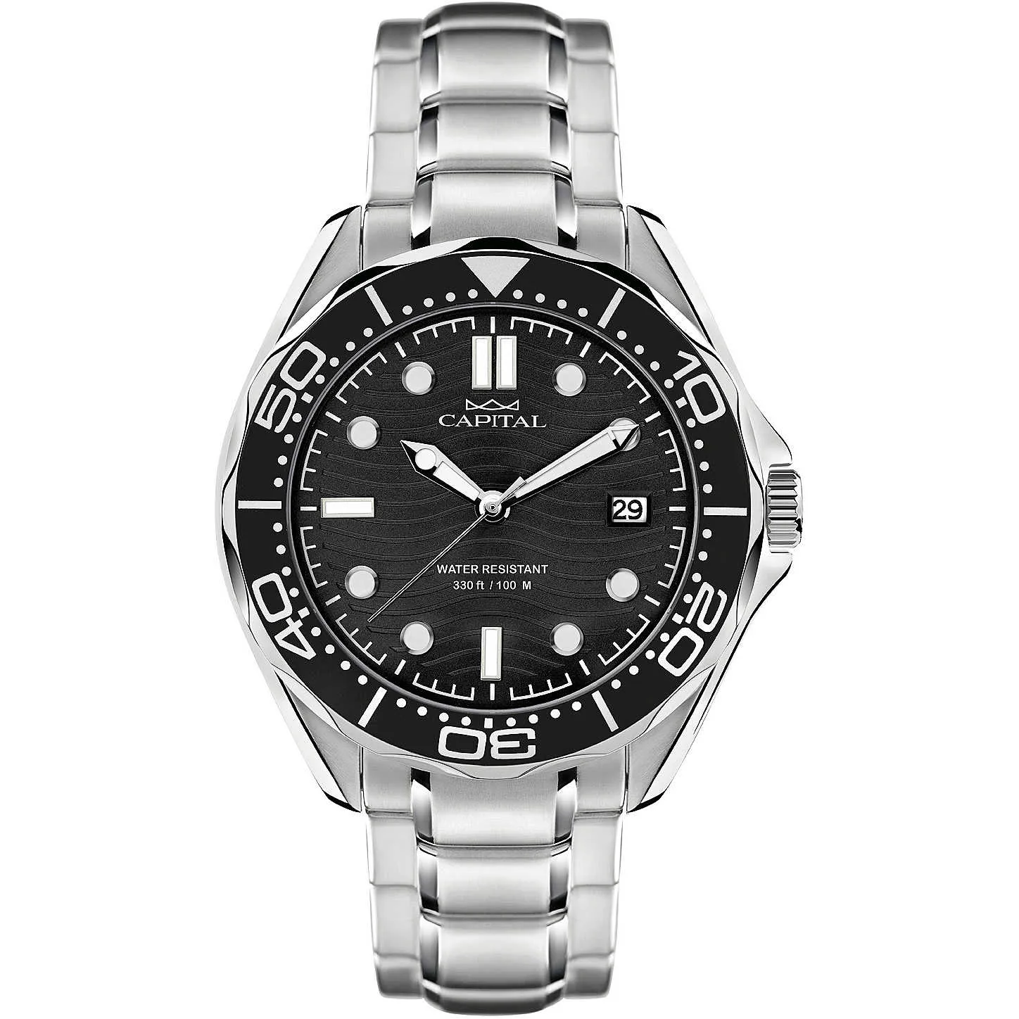 orologio al quarzo Capital uomo Time For Men