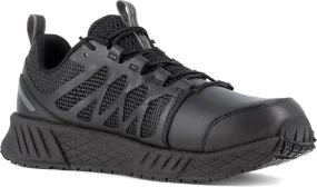 REEBOK  Floatride Energy Tactical, Men's, Black, Athletic Style, EH, MaxTRAX Slip Resistant, Soft Toe Work Shoe