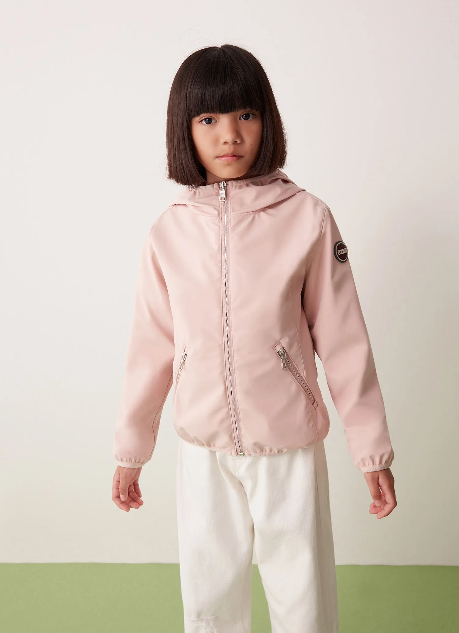 Softshell hooded jacket