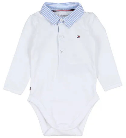 TOMMY HILFIGER  ---------    ------------Confezione regalo body a righe ithaca - bianco
