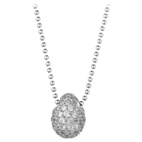 Tsars Collection - Collana in Argento 9nine Bianca - Handmade in Swiss - Luxury Exclusive Collection