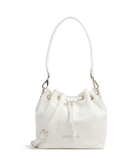  Valentino Bags Brixton Borsa a secchiello pelle sintetica bianco  